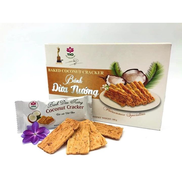 Bánh Dừa Nướng Tâm Hữu Dũng Hộp 180G