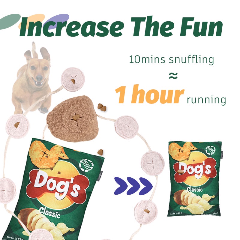 HamshMoc Đồ Chơi Nhai Gặm Tương Tác Bằng Vải Bông Mềm Mại Hình Tô Thức Ăn Cho Cún Cưng