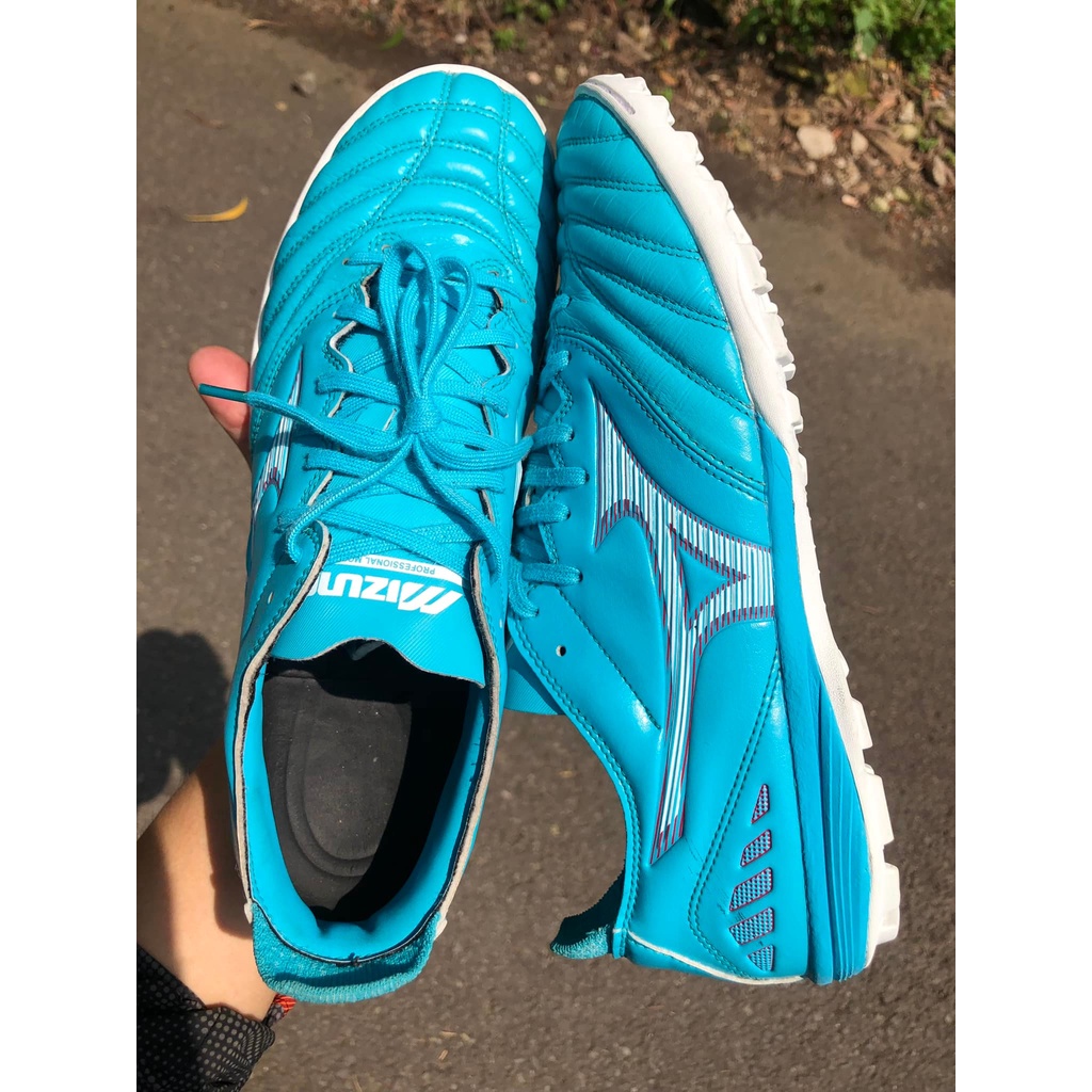 Giày Bóng Đá Mizuno Morelia Neo III Pro As Xanh Da TF