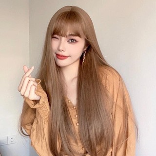 Tóc Thẳng Dài Nguyên Bộ Vàng Tây