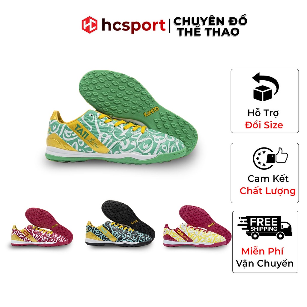 [HÀNG CHÍNH HÃNG ] Giày Bóng Đá Sân Cỏ Nhân Tạo Kamito TA11 WONCUP Các Màu TF + Tặng Túi Rút - [ HCSPORT ]