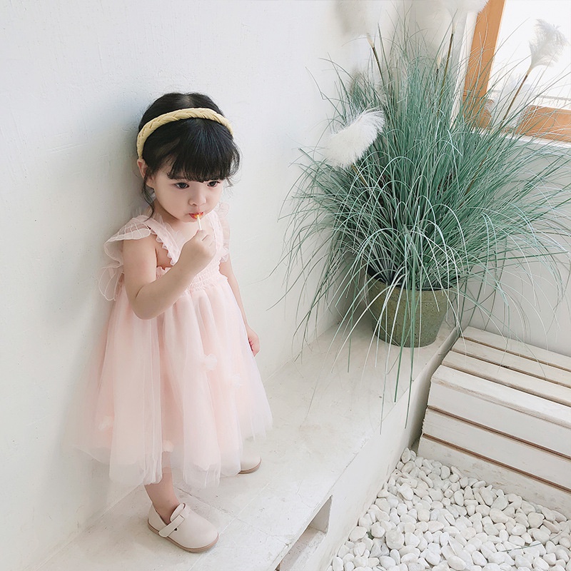 Đầm công chúa cánh tiên cho bé gái mặc thôi nôi, dự tiệc hàng quảng châu
