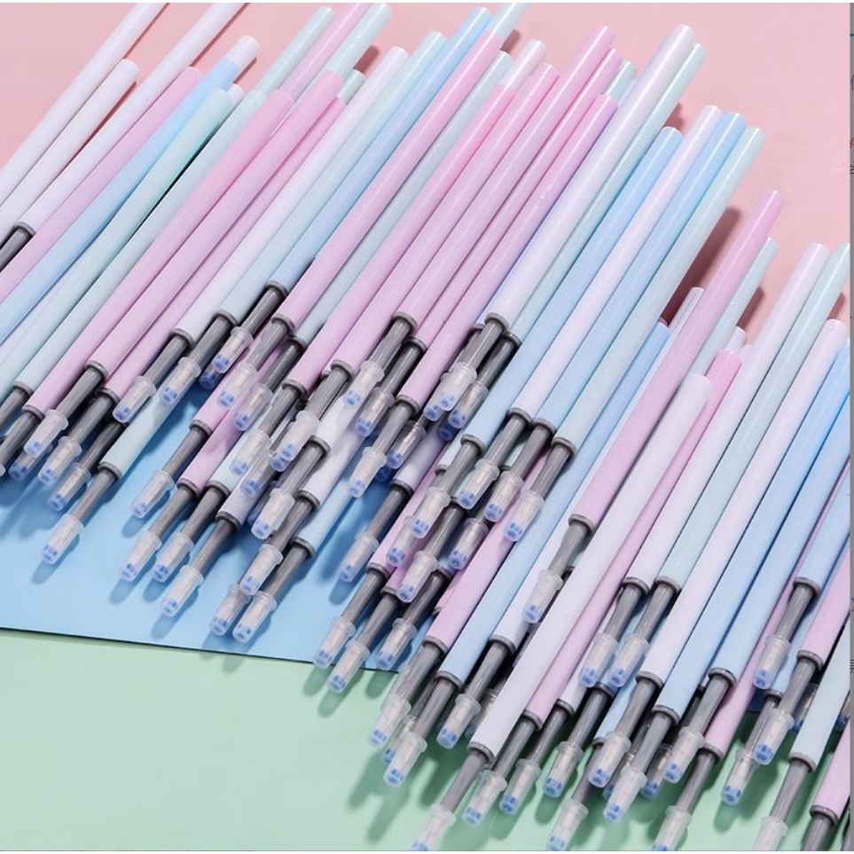 Bút bi đen, bút Gel bấm ngòi 0.5mm hình hoạt hình cute dễ thương, bút mực đen vỏ hoạt hình đáng yêu