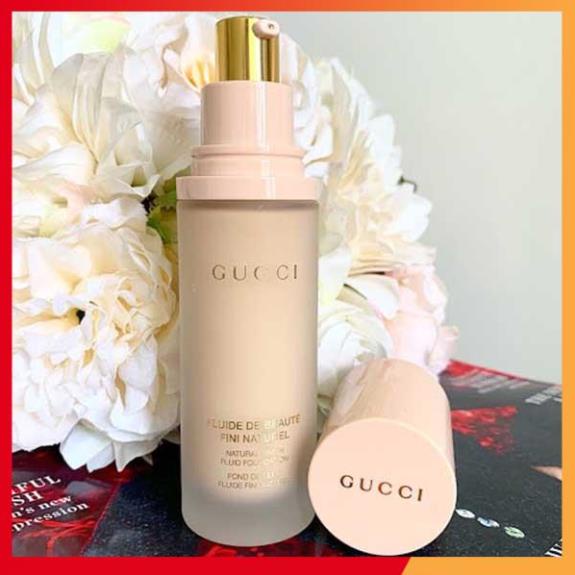 Kem Nền Cao Cấp Gucci Fluide De Beauté Fini Naturel - Tạo hiệu ứng da căng mọng