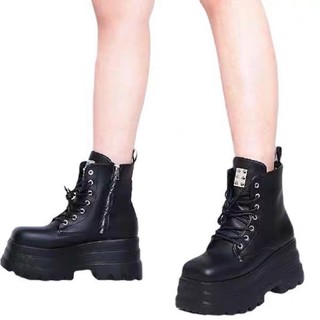 (SẴN CỔ THẤP 36) BỐT B65 PLATFORM NKW  ĐẾ CAO 10CM