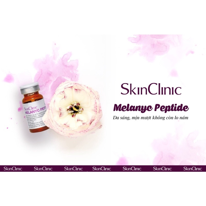Melanyc Peptide]Tinh chất giảm nám, làm sáng da SkinClinic 1 lọ 5ml