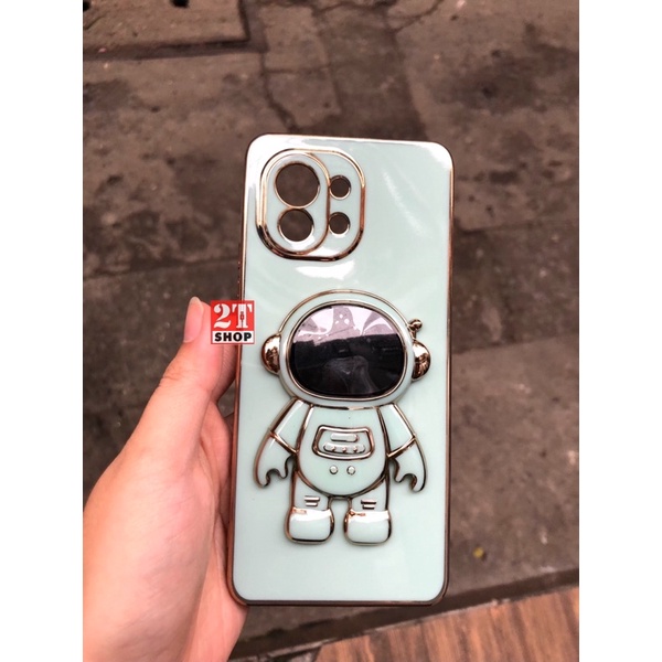 ỐP LƯNG SILICON DẺO PHI HÀNH GIA, CÓ GIÁ ĐỠ ĐỂ XEM PHIM DÀNH CHO XIAOMI MI 11/ MI 11 PRO/ MI 11 ULTRA