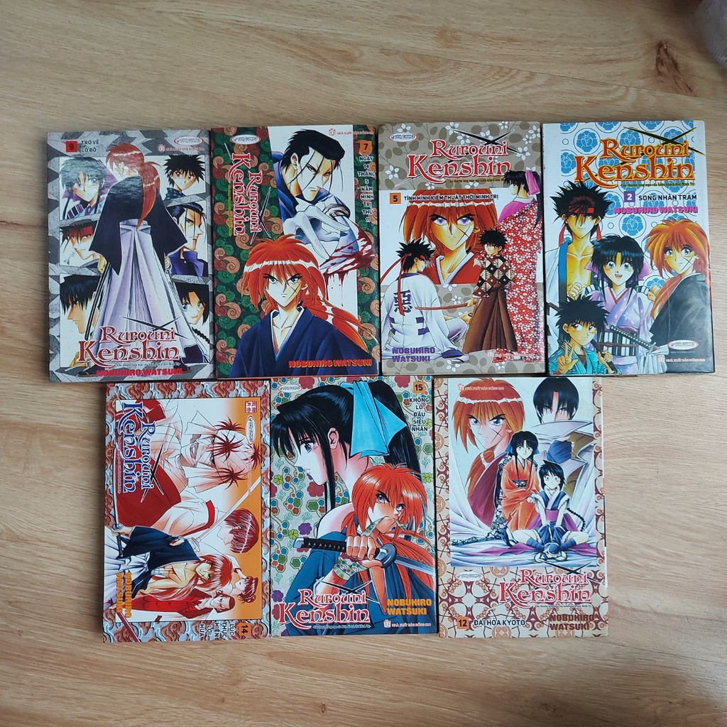 Lãng Khách Kenshin các tập (bản TVM, chất lượng đọc)