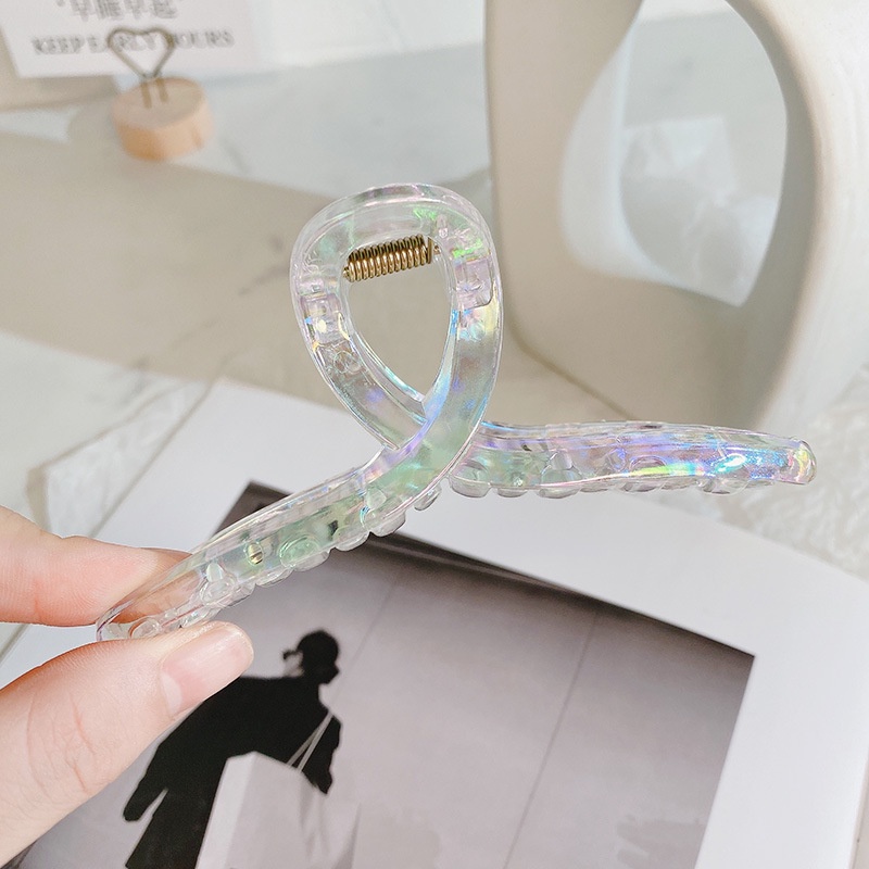 Kẹp Tóc Đính Ngọc Trai Trong Suốt Phong Cách Hàn Quốc Cho Nữ