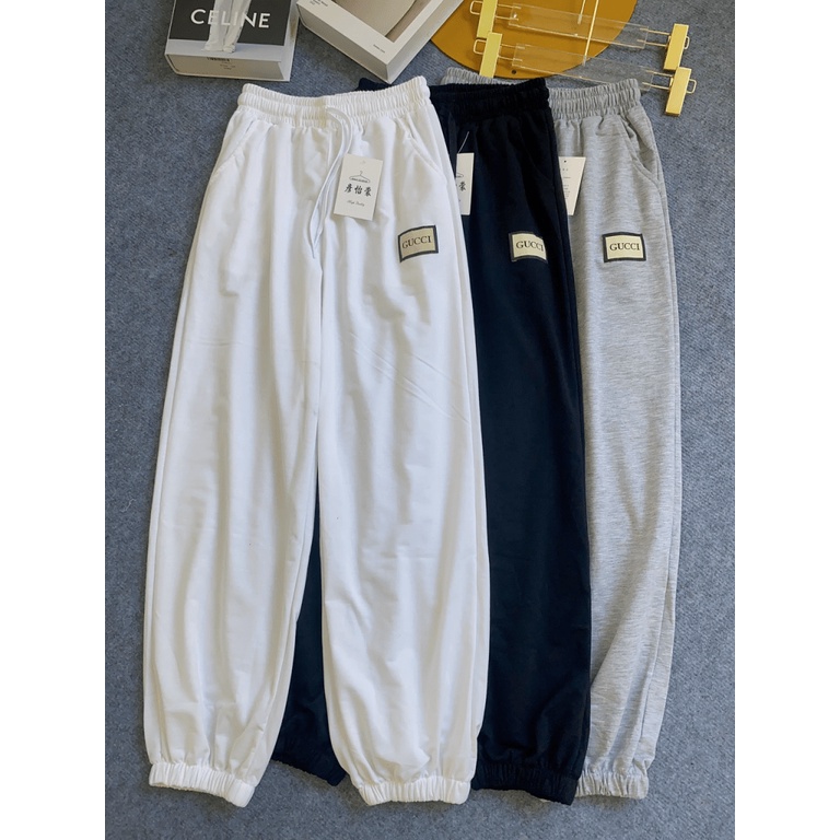 SIÊU SALE SIÊU GIẢM GIÁ | QUẦN THUN DA CÁ LOẠI 1 DÀY CÓ HÌNH LOGO SIÊU XINH SIÊU MÁT UP