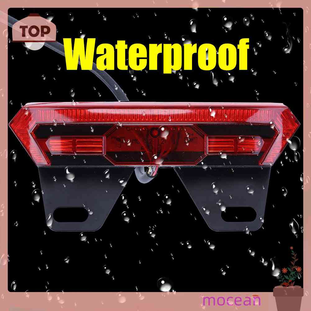 Đèn LED Xi Nhan 12V Chống Thấm Nước Gắn Đuôi Xe Đạp Điện