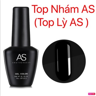 Sơn gel top lỳ as chai đen 15ml