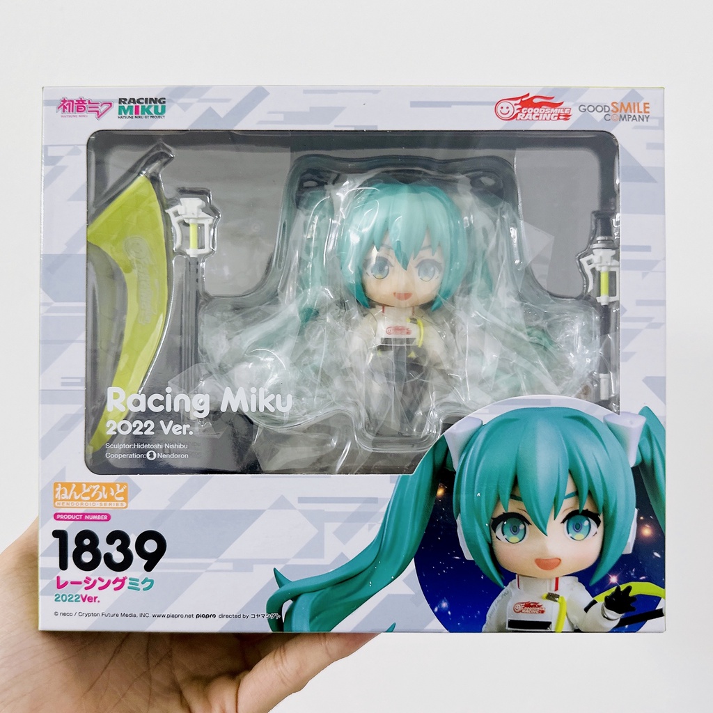 Mô Hình Nendoroid Hatsune Miku - Nendoroid 1839 Racing Miku: 2022 Ver.