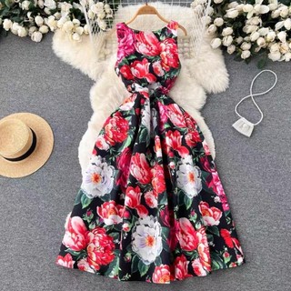 ĐẦM HOA TIỂU THƯ CÔNG CHÚA XOÈ ĐỦ SIZE
