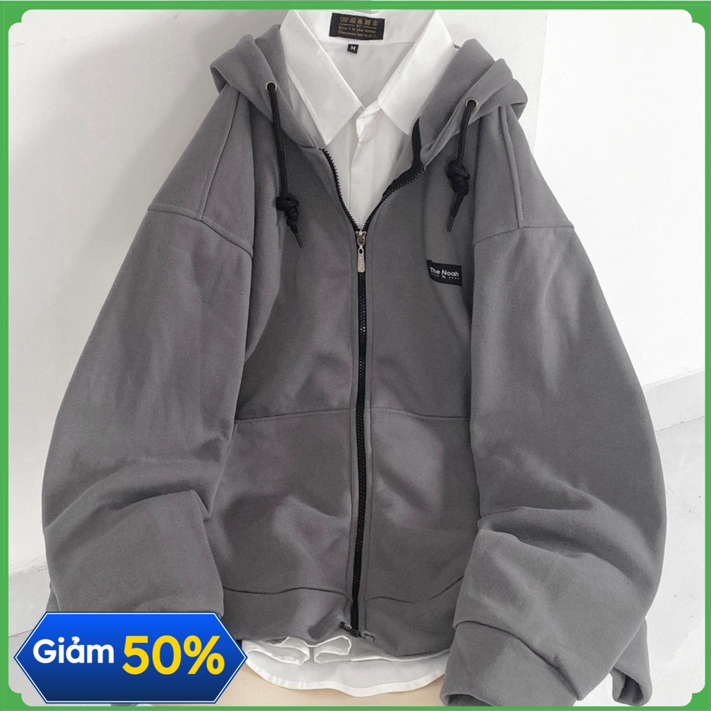Áo Zipper Hoodie nam nữ Levents Mini Logo,Áo hoodie nam nữ form rộng nỉ dày unisex