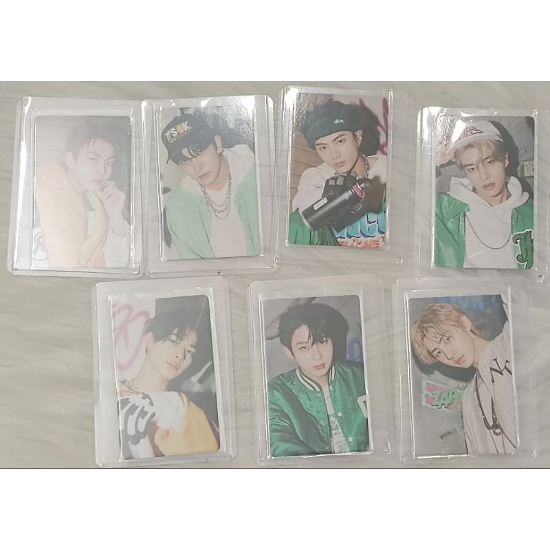 Thẻ ảnh photocard pob enhypen Sadame single nhật official chính hãng