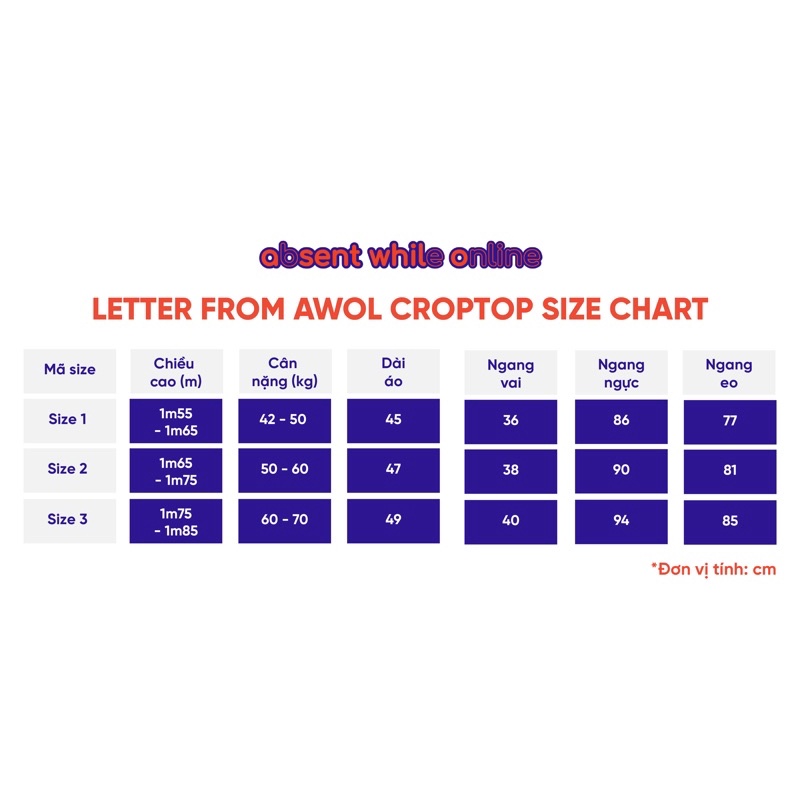 Áo croptop polo nữ Letter from AWOL vải tổ ong màu đen