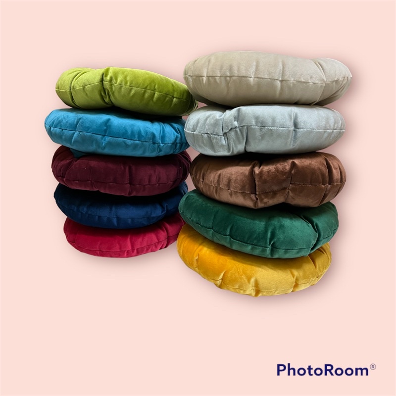 Nệm Tròn Ngồi Bệt, Gối Ôm decor ghế papasan - Ghế ban công Thư Dãn