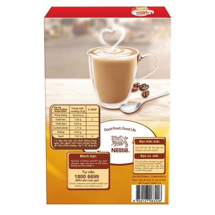 Bột Kem Pha Cà Phê Nestlé Coffee Mate 450g