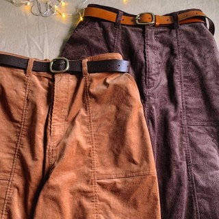 Quần Baggy Nhung Tăm Cotton Chần Chỉ Túi Hộp Hội Vintage Vui Hè Đi Đà Lạt 