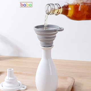 Phễu gấp silicone có thể thu vào đổ chất lỏng phễu nhỏ babo (TG24)