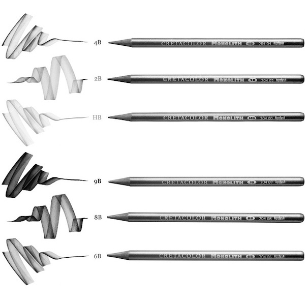 Bút chì nguyên khối Monolith Graphite bán lẻ cây