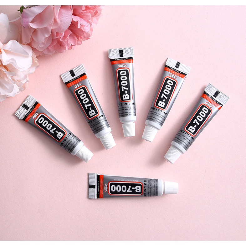 Keo dán nhựa, gỗ B 7000 chai 3ml, keo khô nhanh chuyên dán tiểu cảnh mô hình