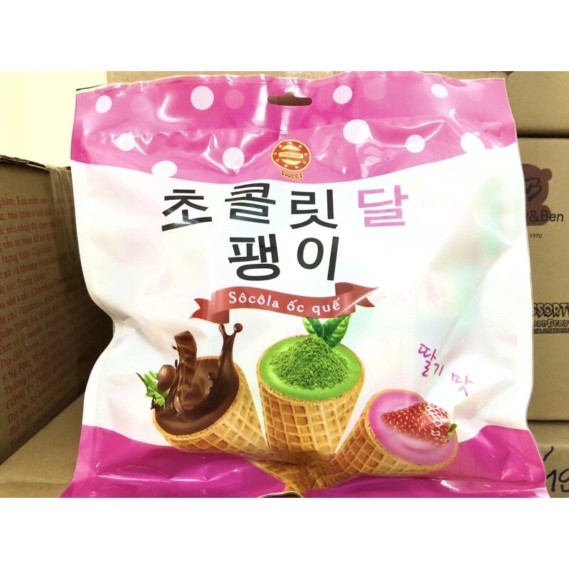 Bánh Ốc Quế Hàn Quốc 250gram