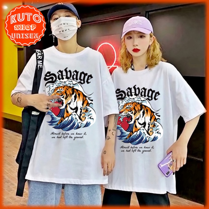 Áo Thun Tay Lỡ Local Brand SABAGE Cotton 100 Form Rộng Unisex