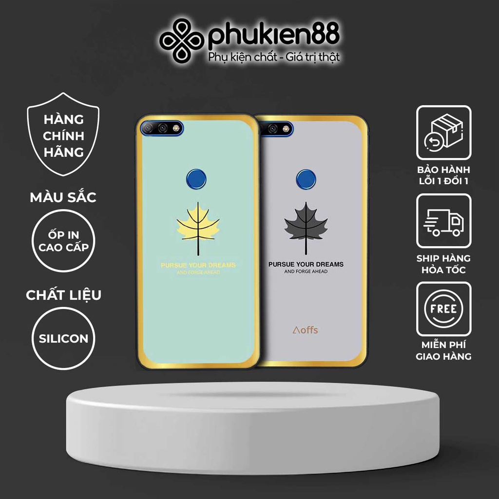 Ốp lưng Huawei Y7 Prime 2018 / Y7 Pro 2018 hình basic đơn giản, cao cấp, thời trang, ốp rẻ bền đẹp