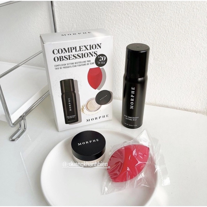 Set makeup 3 món Morphe COMPLEXION OBSESSIONS SET
