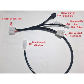 Dây lên sạc EX 150 sạc HCE cho EX 135