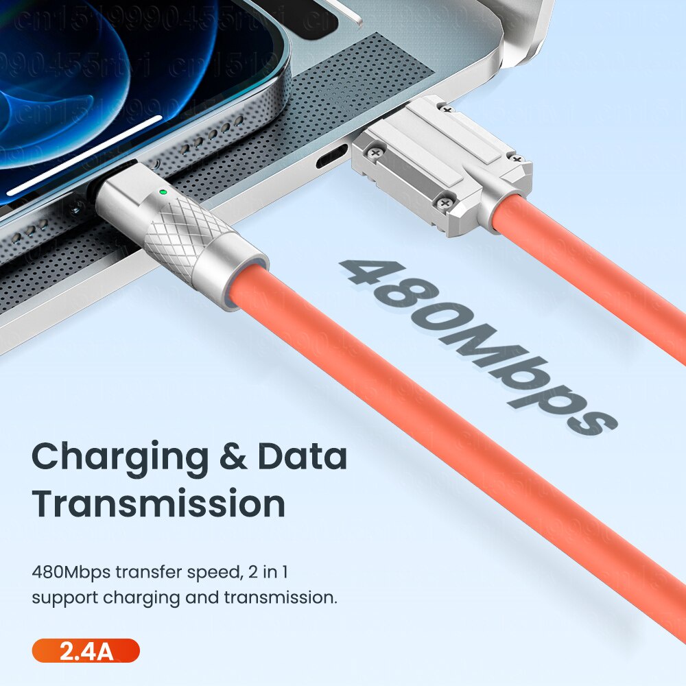 Dây sạc type c Nhanh 120W 6A PD 60W Cho iPhone Huawei Mate