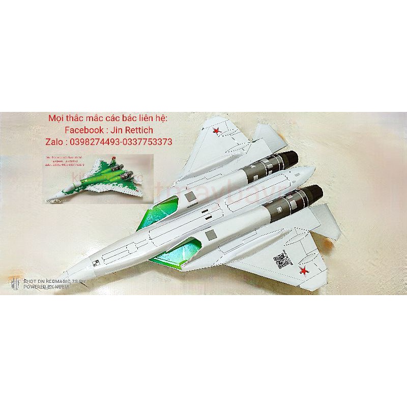 Bộ Vỏ Kit Su 57, T 50 biên dạng toàn thân sải 60cm, 72 cm, 90 cm