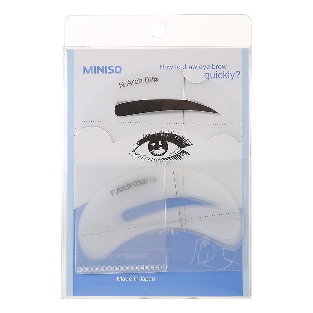 Khuôn Kẻ Lông Mày Miniso