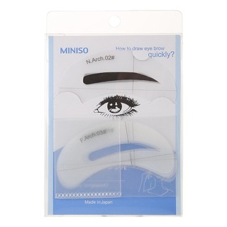 Khuôn Kẻ Lông Mày Miniso