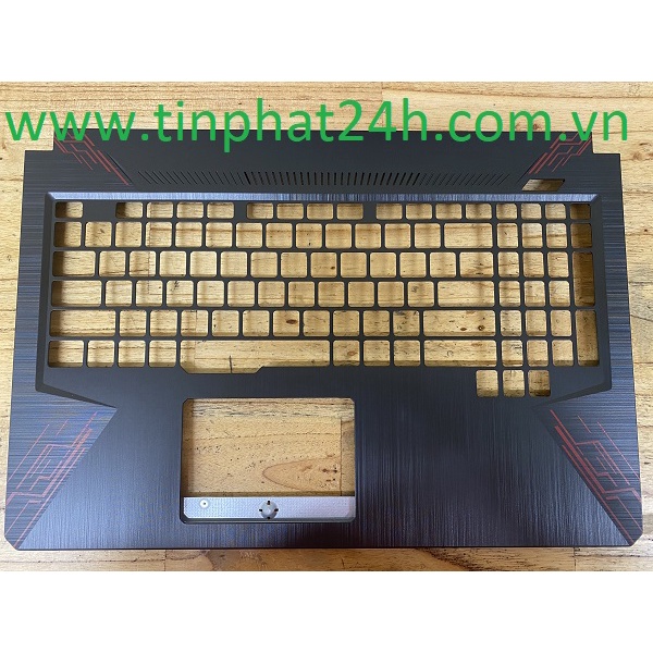 Thay Vỏ Mặt C Laptop Asus TUF Gaming FX504 FX80 FX504GD FX504GE FX504GM Vân Đỏ