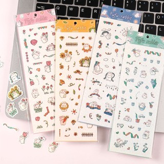Miếng Dán Trang Trí Hình Thỏ Dễ Thương GK0302