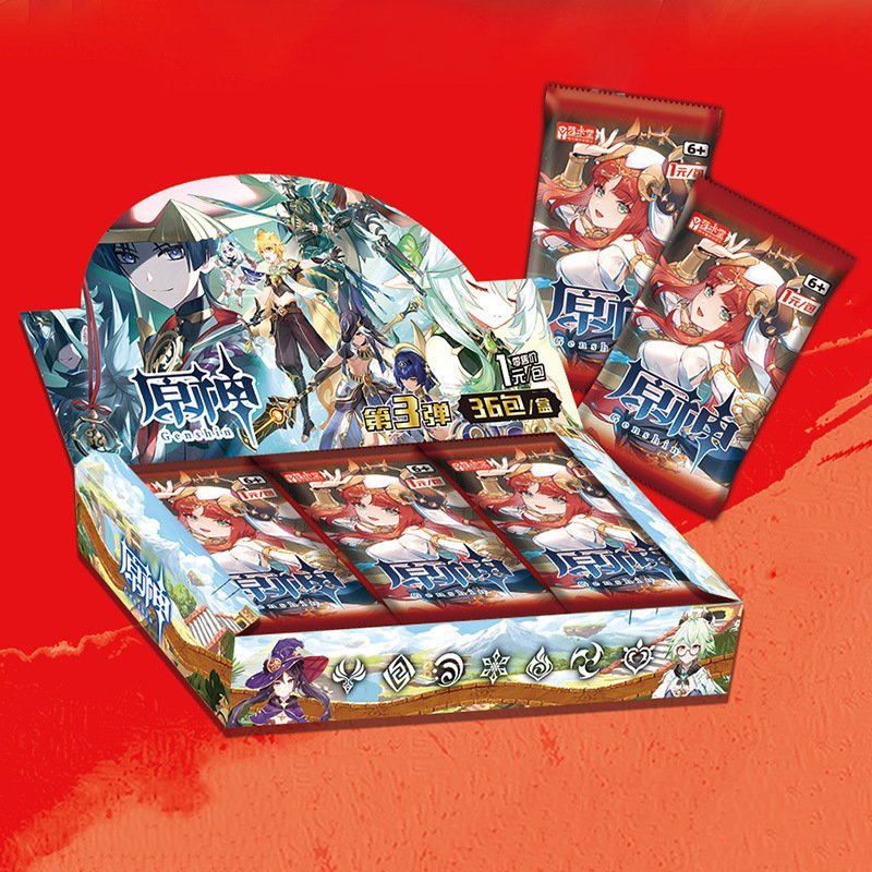 Pack card thẻ nhân vật GENSHIN IMPACT Set ảnh trò chơi nhân phẩm gacha anime chibi sưu tập tổng hợp mẫu