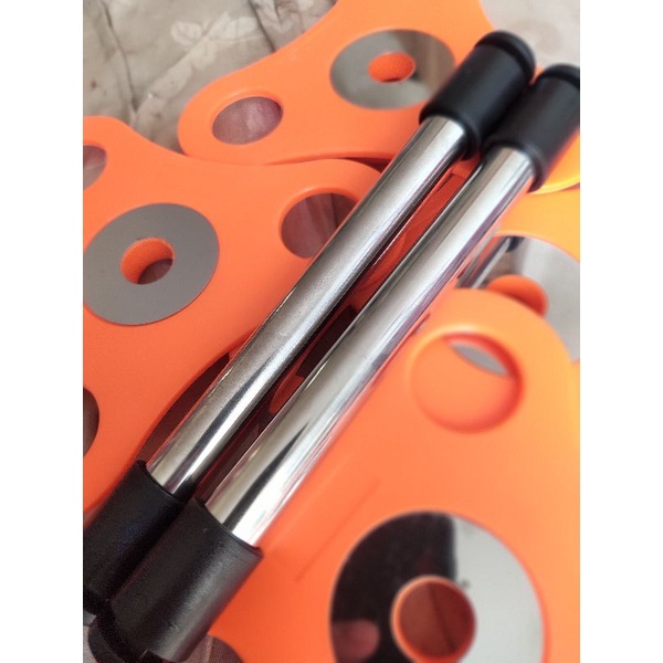 Cây inox đỡ cuộn ép ly