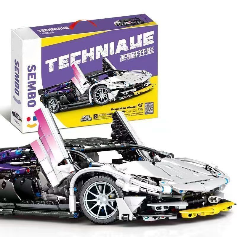 Mô Hình Lắp Ráp Xe Hơi Thể Thao Lamborghini Độc Đáo