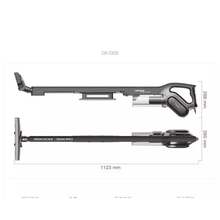 [HỎA TỐC 2H]Máy Hút Bụi Cầm Tay DEERMA DX700 DX700S BH 6 tháng