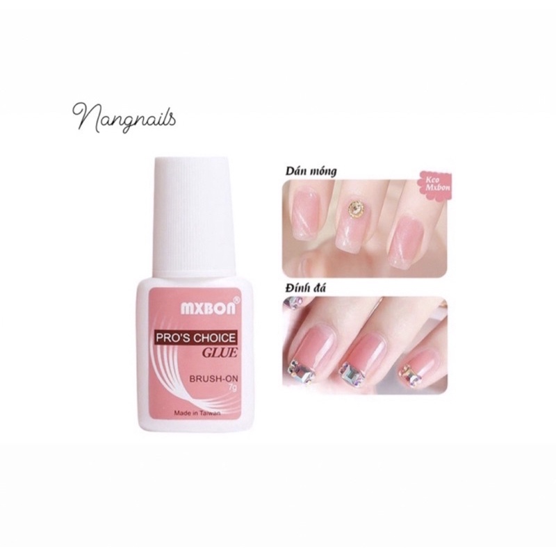 NAILBOX TIỂU THƯ TRẮNG kèm keo dũa