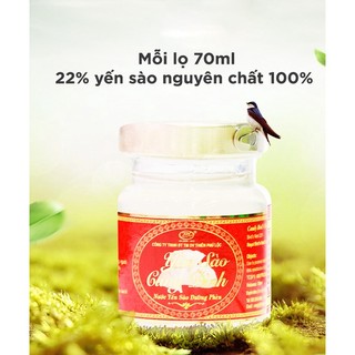 Yến sào đường phèn Cung Đình 22% yến tự nhiên