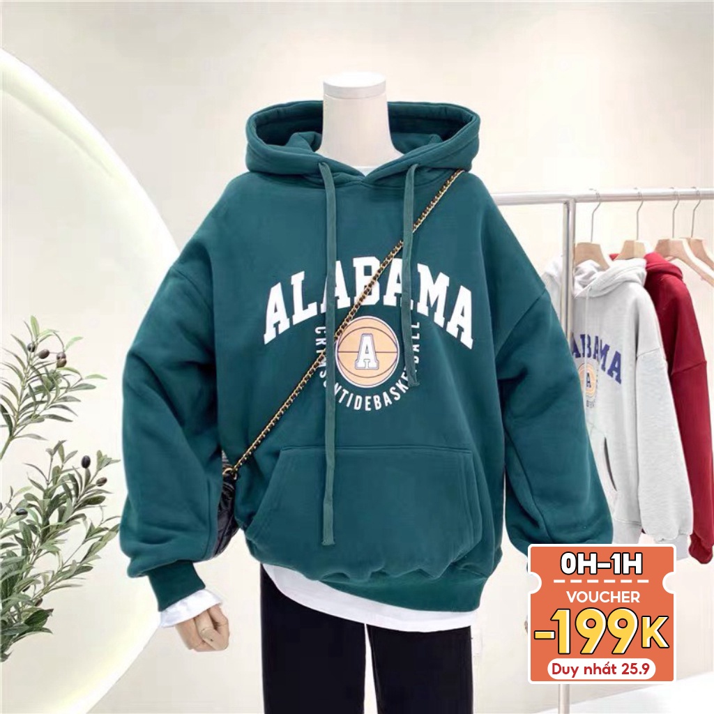 Áo hoodie nỉ bông kiểu hàn, Áo khoác có mũ nam nữ unisex quảng châu chất dày dặn nhiều màu