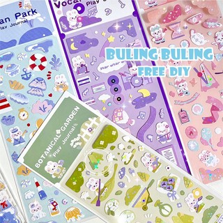 1 Sticker Dán Trang Trí Nhật Ký Du Lịch