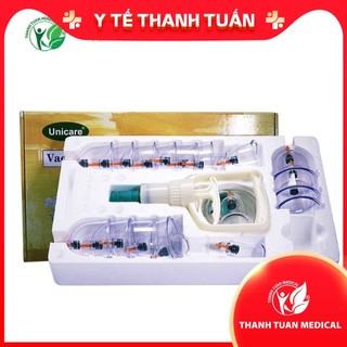[CAO CẤP] Bộ Giác Hơi Trị Liệu Cơ Học Không Dùng Lửa Unicare UC-18