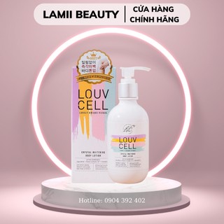 kem dưỡng thể Louvcell krystal whitening body lotion