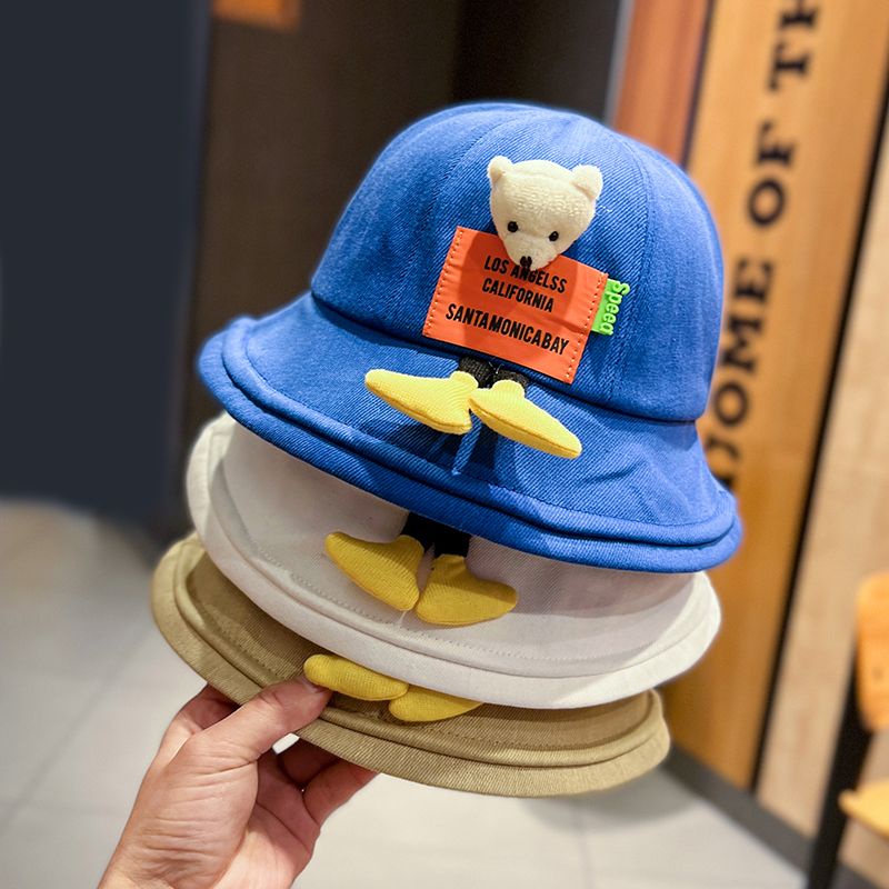 Mũ Tai Bèo Họa Tiết Hoạt Hình Phong Cách Hàn Quốc Cho Bé AHOAI