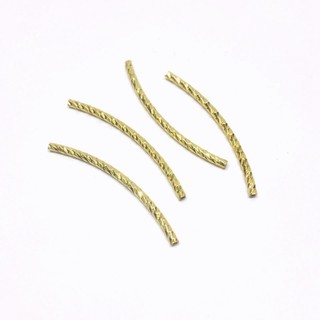 Set 4 Charm ống xoắn cong - KL032 MOCHUONG JEWELRY